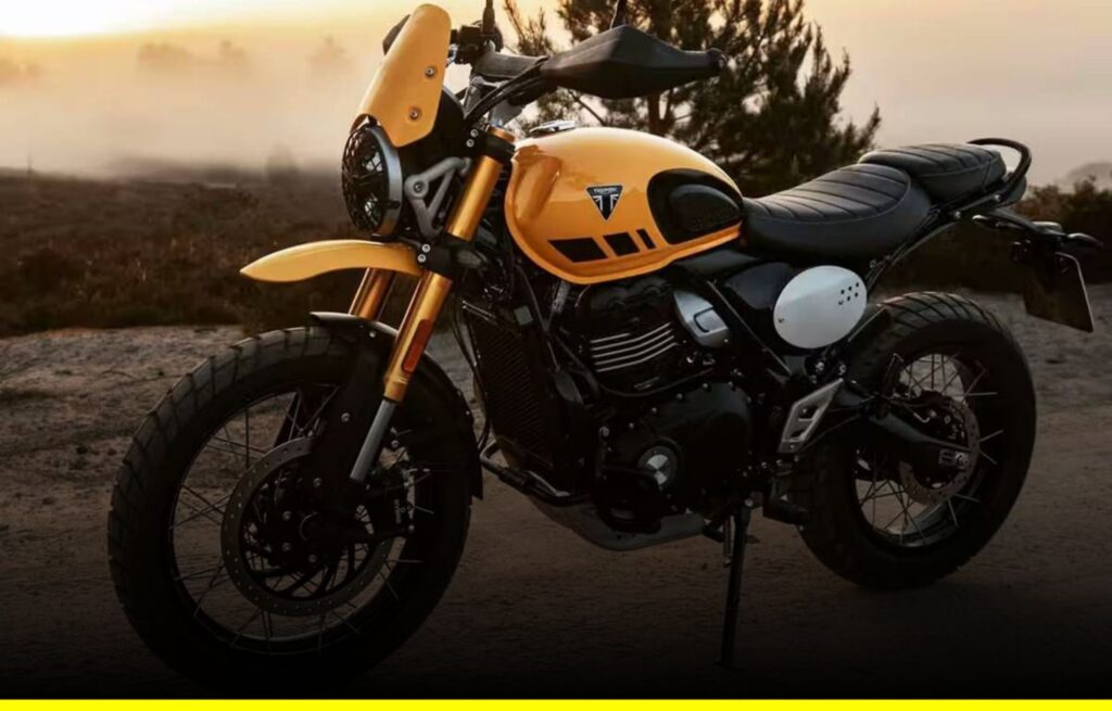Triumph Scrambler 400 XC In India 